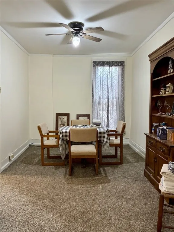 The dining room has plenty of room for your every day and holiday meals