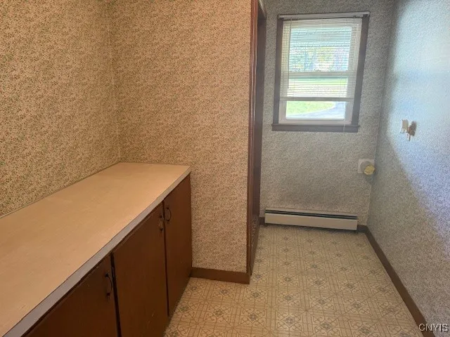 Laundry room off kitchen