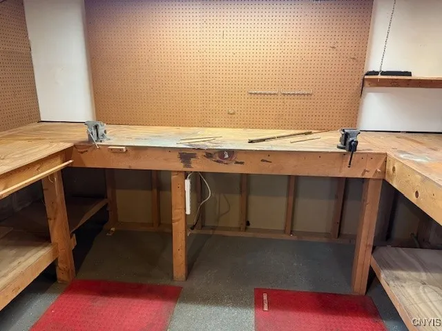 workshop area