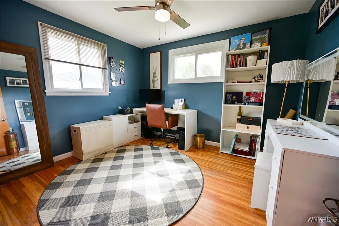 BEDROOM USED AS OFFICE