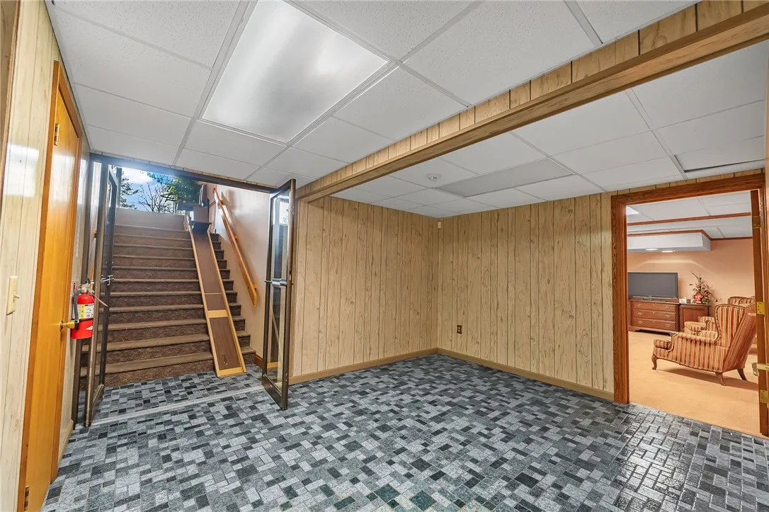 Entrance to Lower level basement