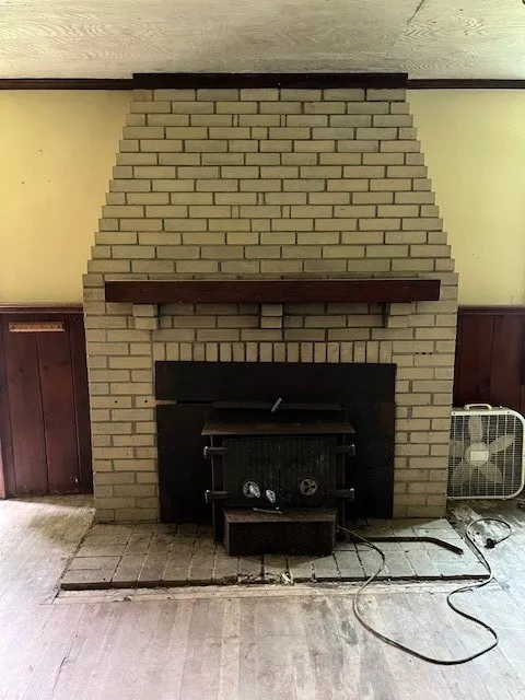 living room fireplace