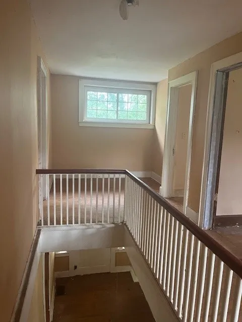 second floor hallway