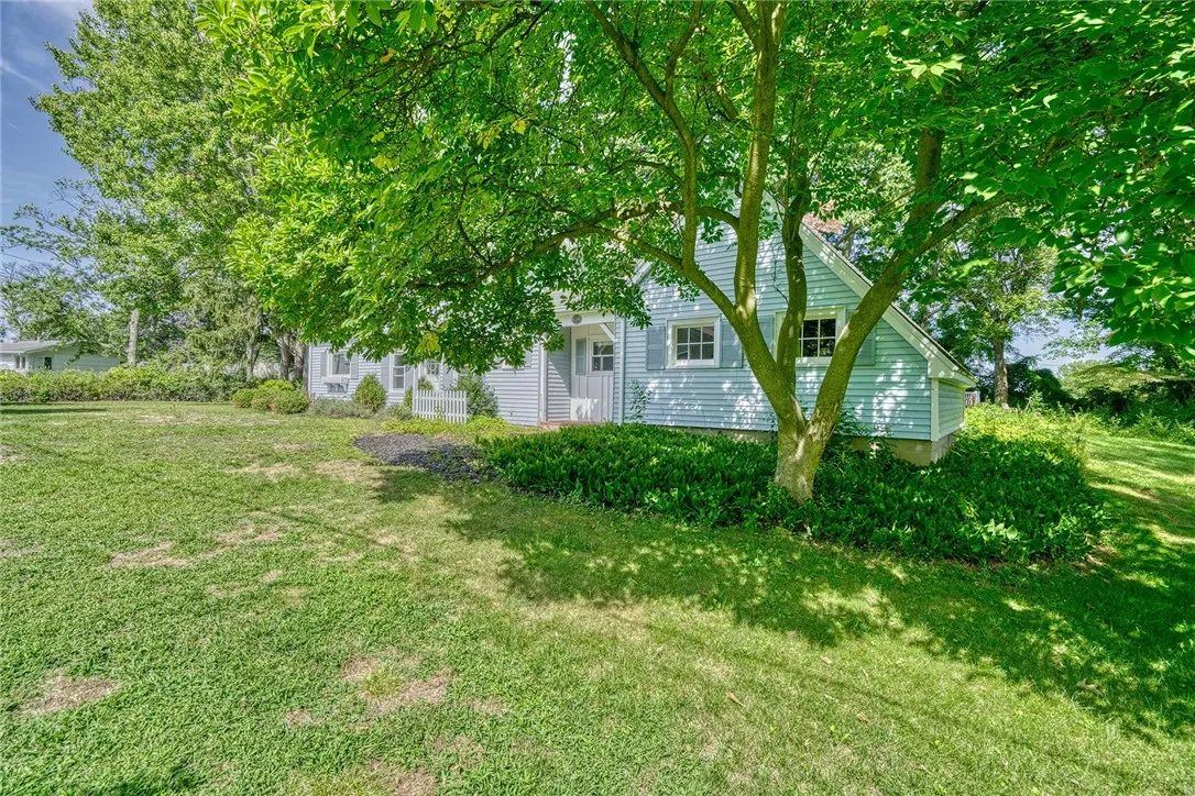 Private drive setting- south side of the house