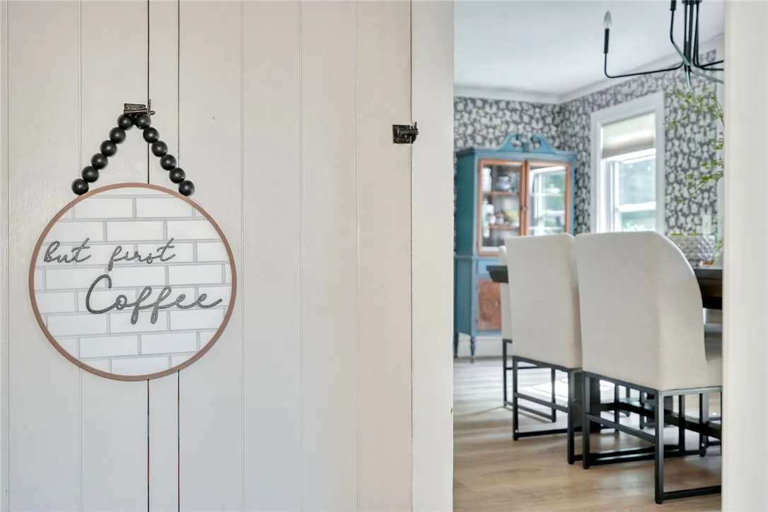 Kitchen leads into the Dining room-the heart of the home!