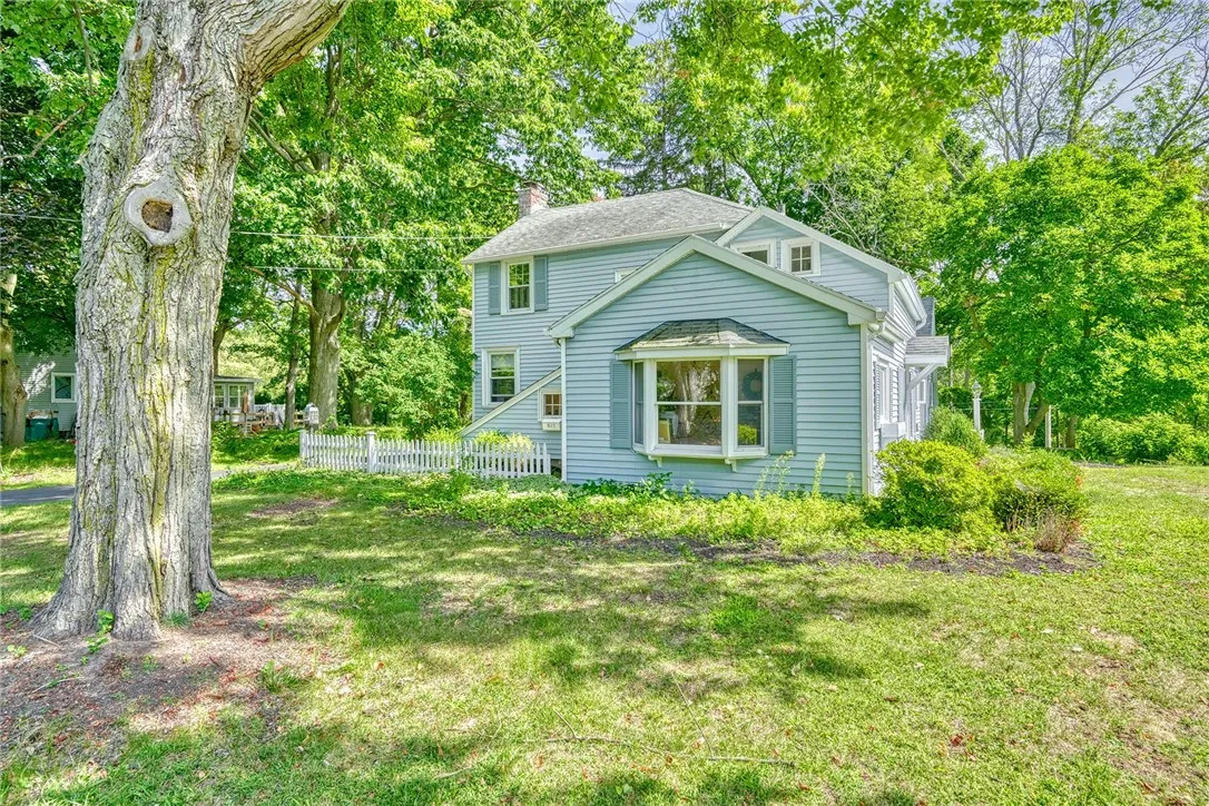 Front side of the house