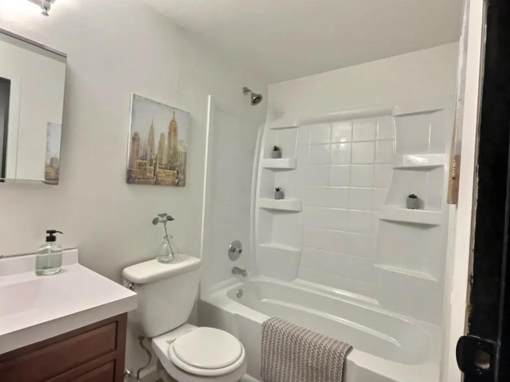 Full bathroom upstairs