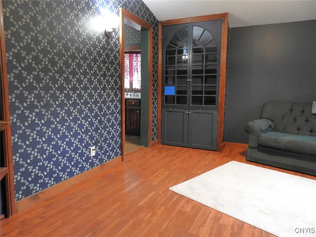 Beautiful glass enclosed built in