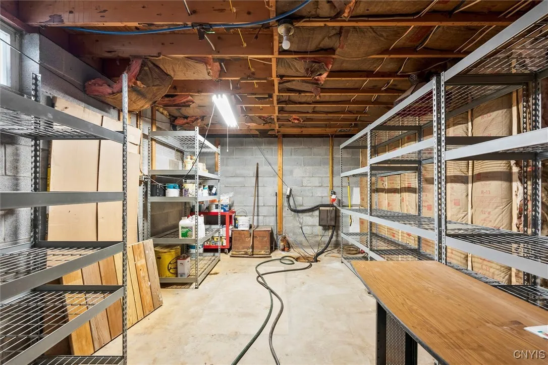 Basement Storage Room