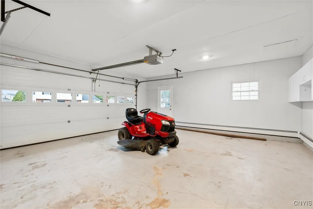 heated garage