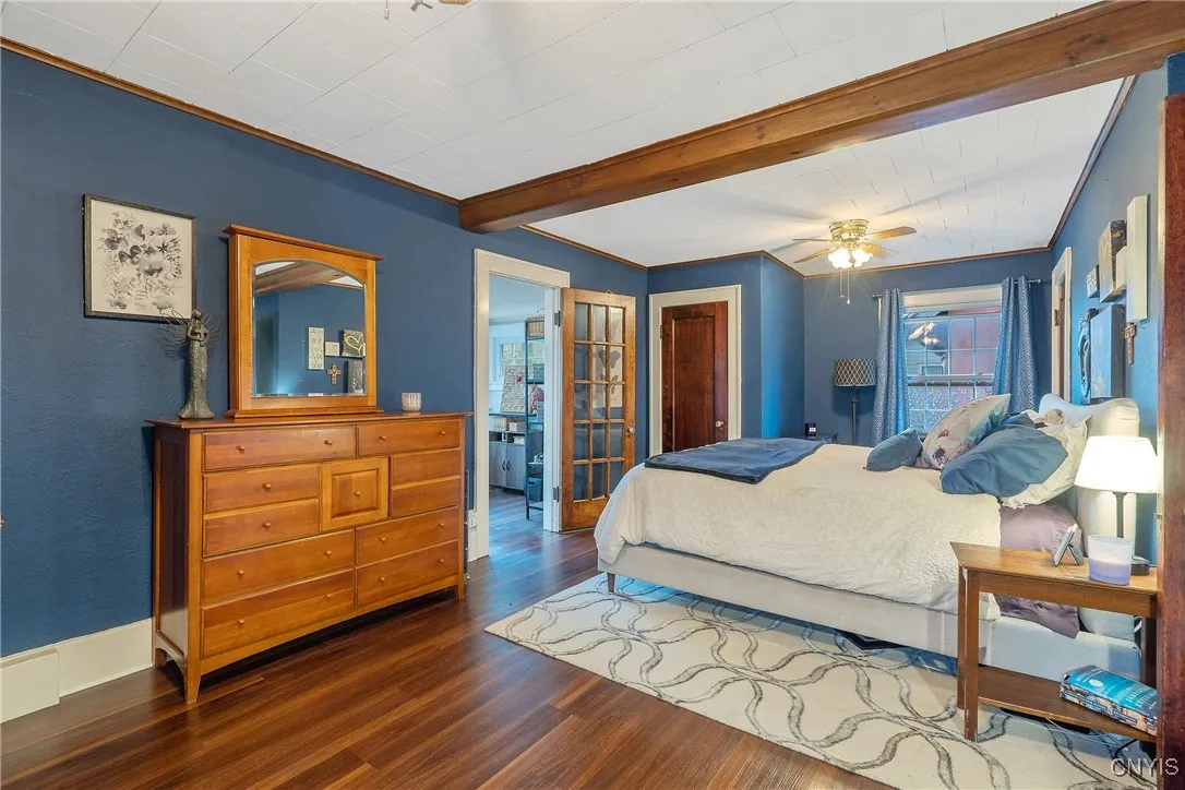 And the final bedroom is the monstrous primary bedroom. Bring all of the furniture that your heart desires, because this room can handle it!