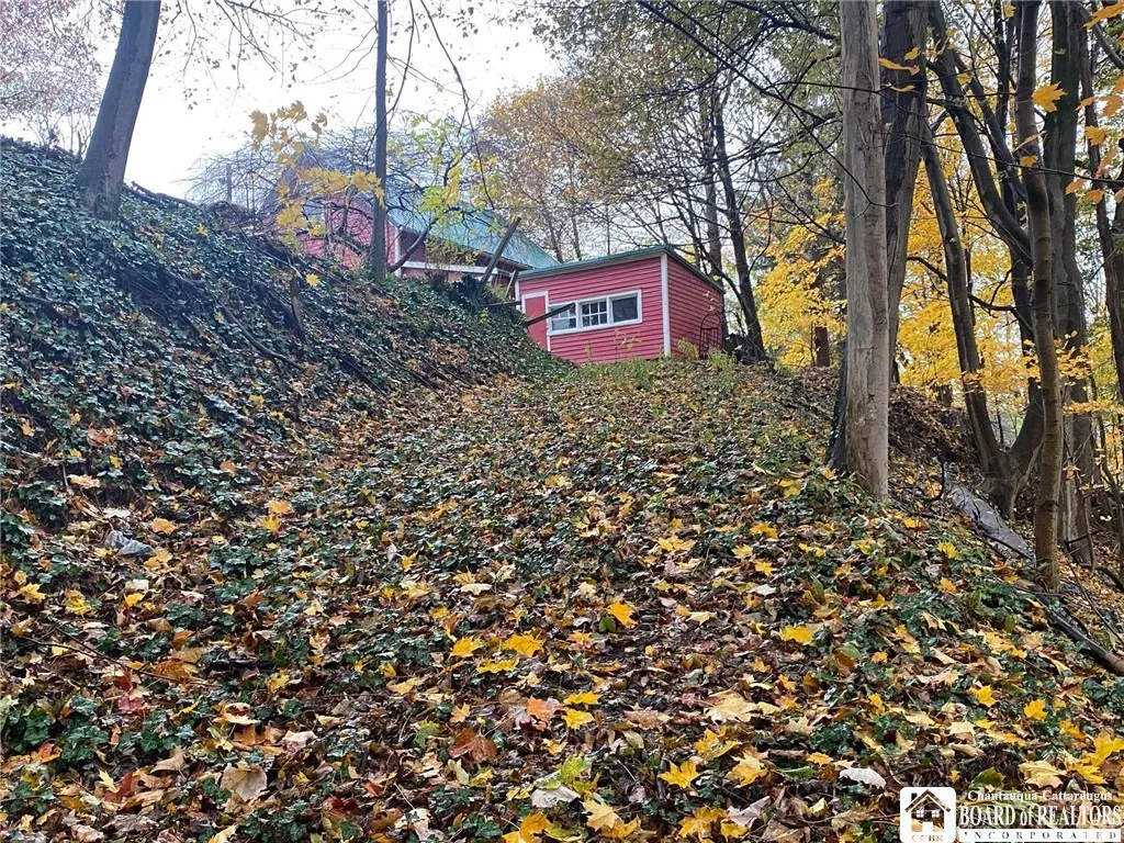 TRAIL UP TO HOME FROM THE CREEK