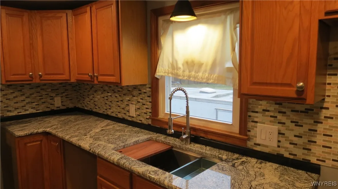 beautiful cabinets with granite countertops