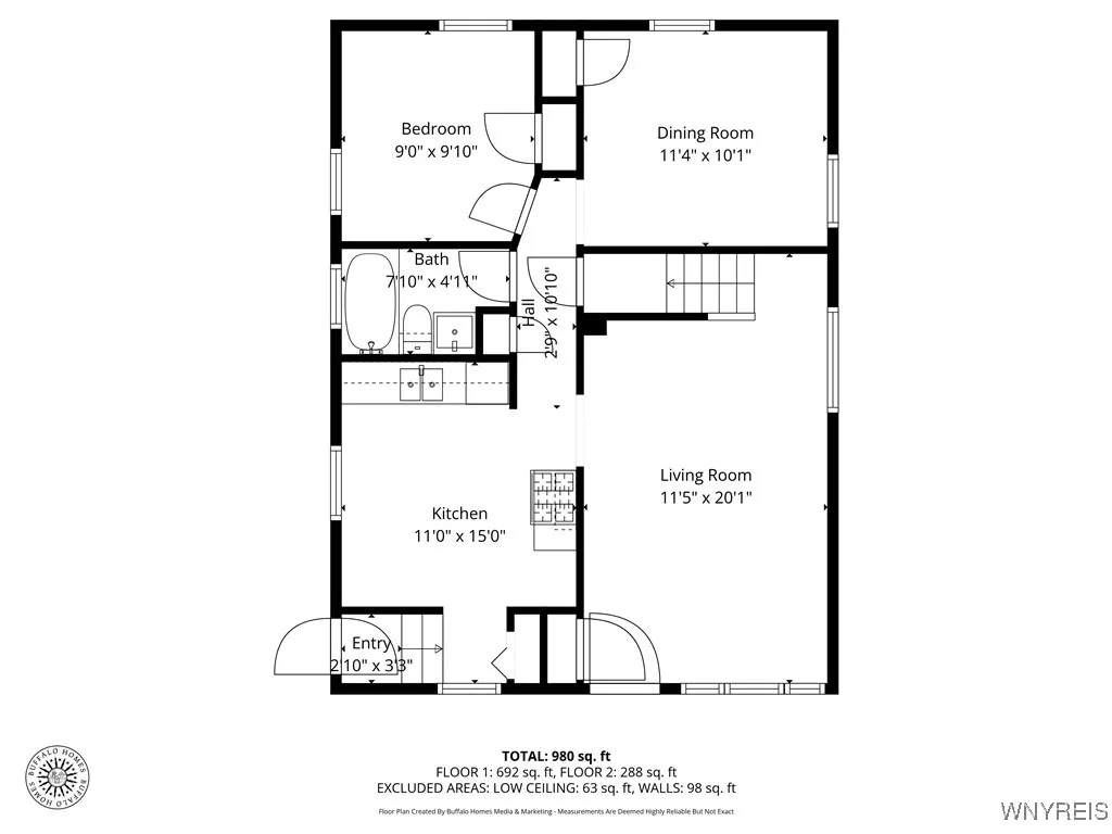 405 Weimar Street, Buffalo, New York 14206, Buffalo, New York 14206, 3 Bedrooms Bedrooms, 5 Rooms Rooms,1 BathroomBathrooms,Residential,For Sale,405 Weimar Street, Buffalo, New York 14206,0,B1650009
