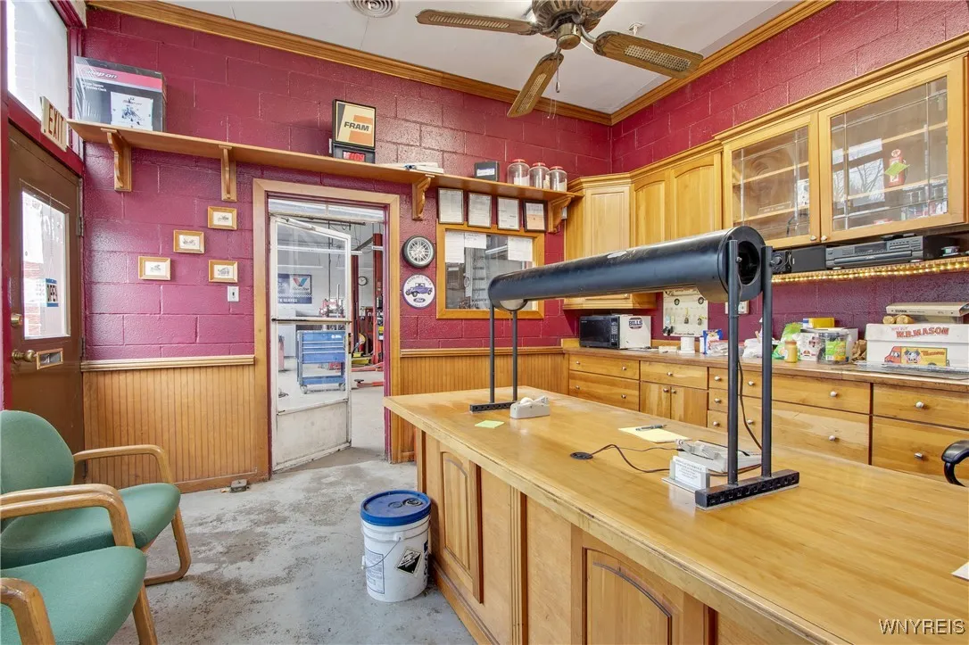 Front entrance/office