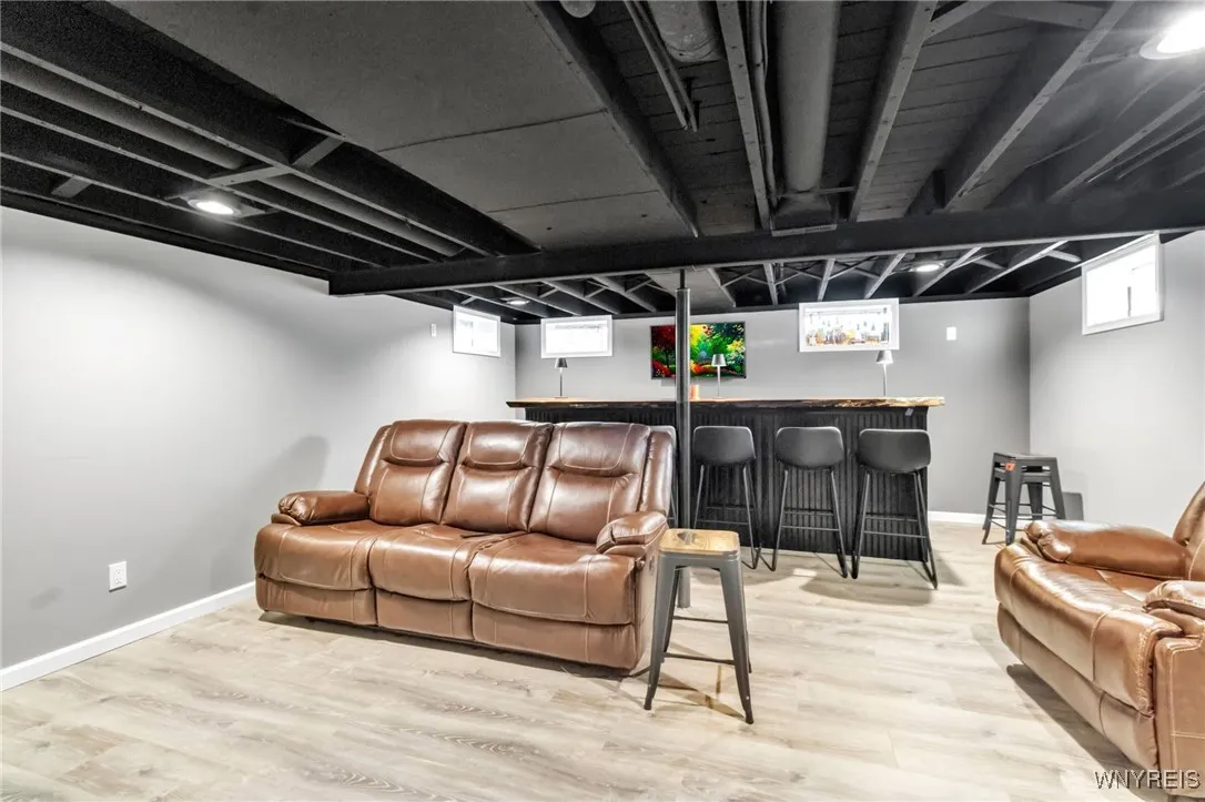 Basement Bar Area