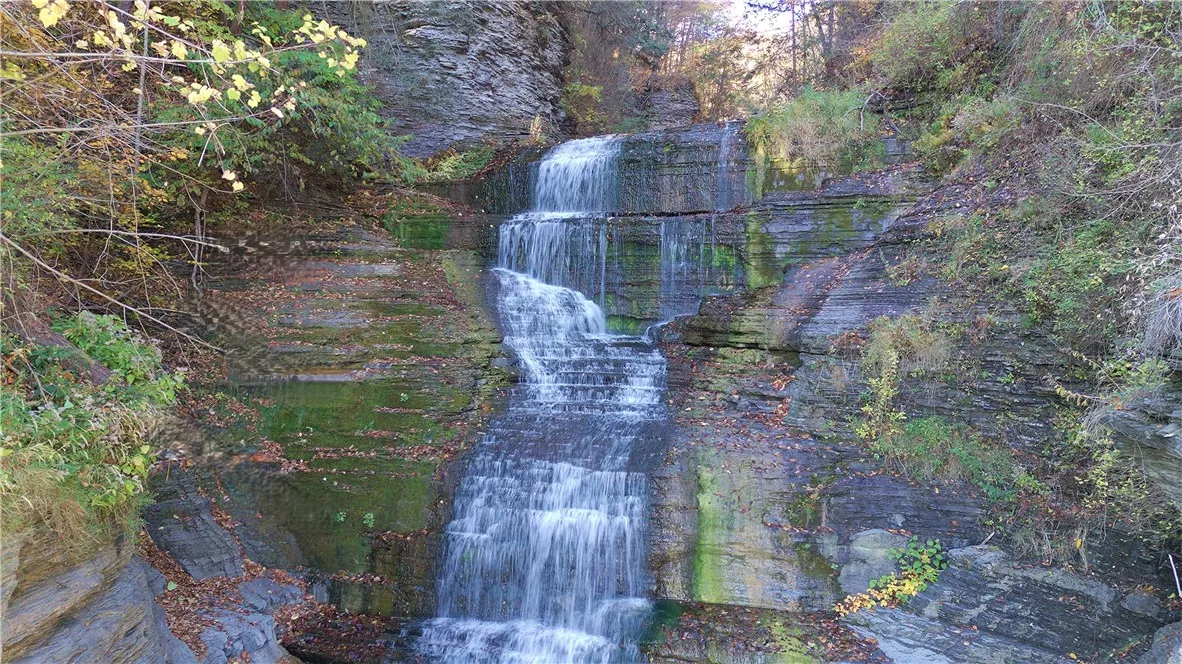 Seasonal waterfall — quiet, scenic, and uniquely Finger Lakes.