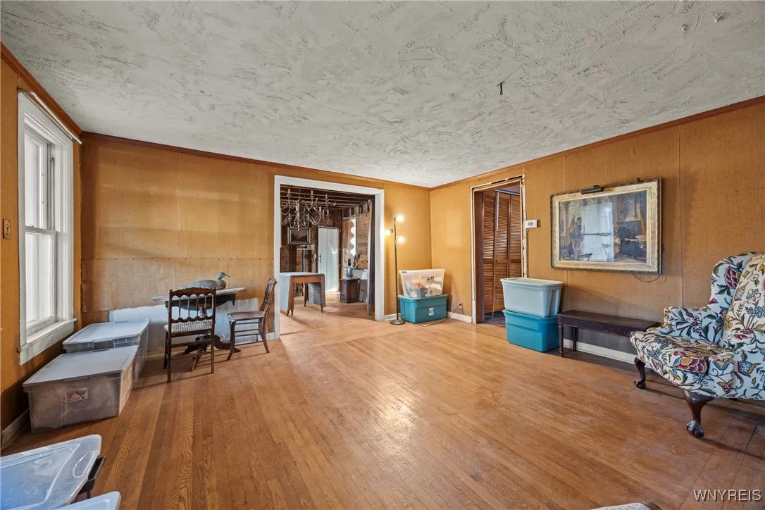 family room looking toward dining area