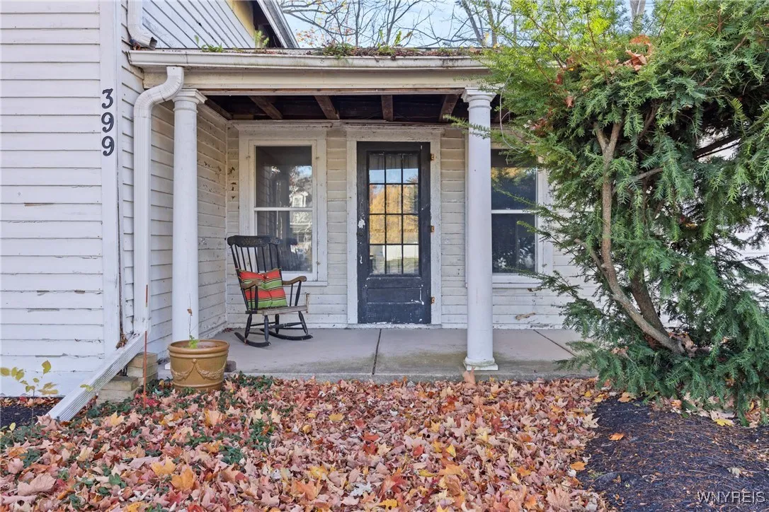 covered front porch