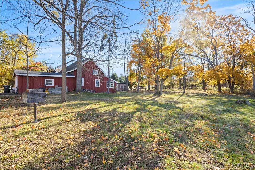 large private country sized lot with mature trees