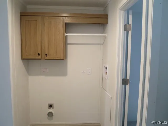 Laundry area ready for your washer & dryer...