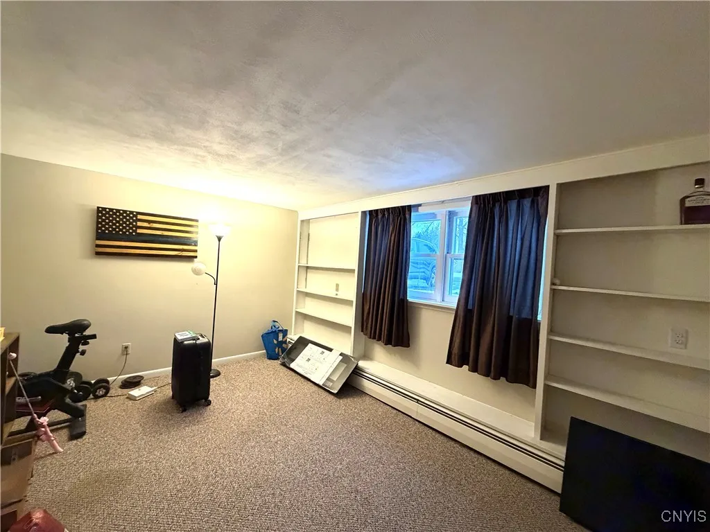 family room on lower level