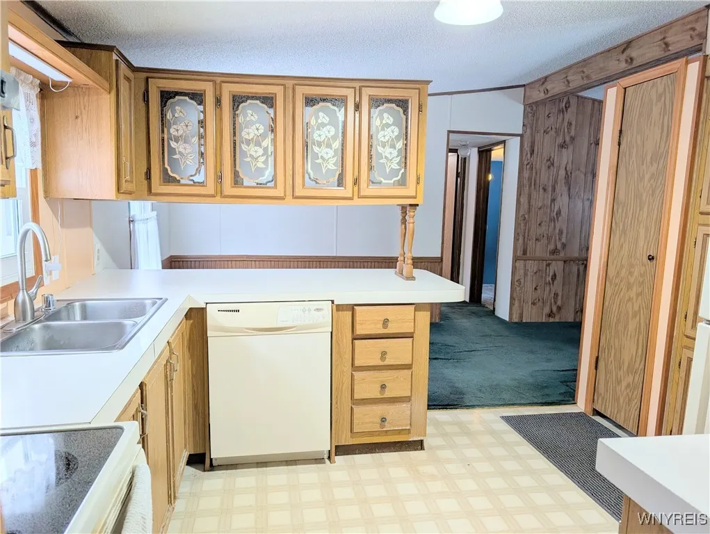 Kitchen with Dishwasher, electric oven/range