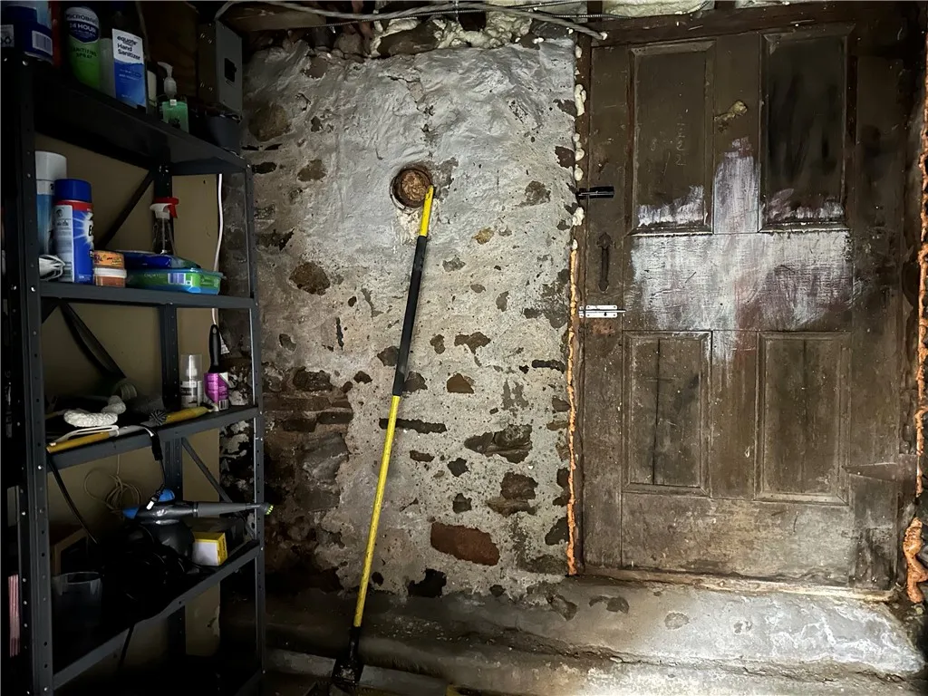 Bilco door & storage