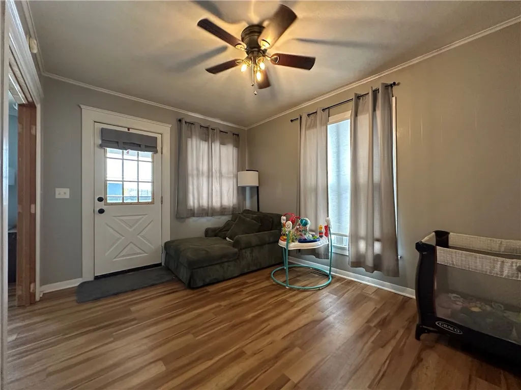 Entrance into the living room area