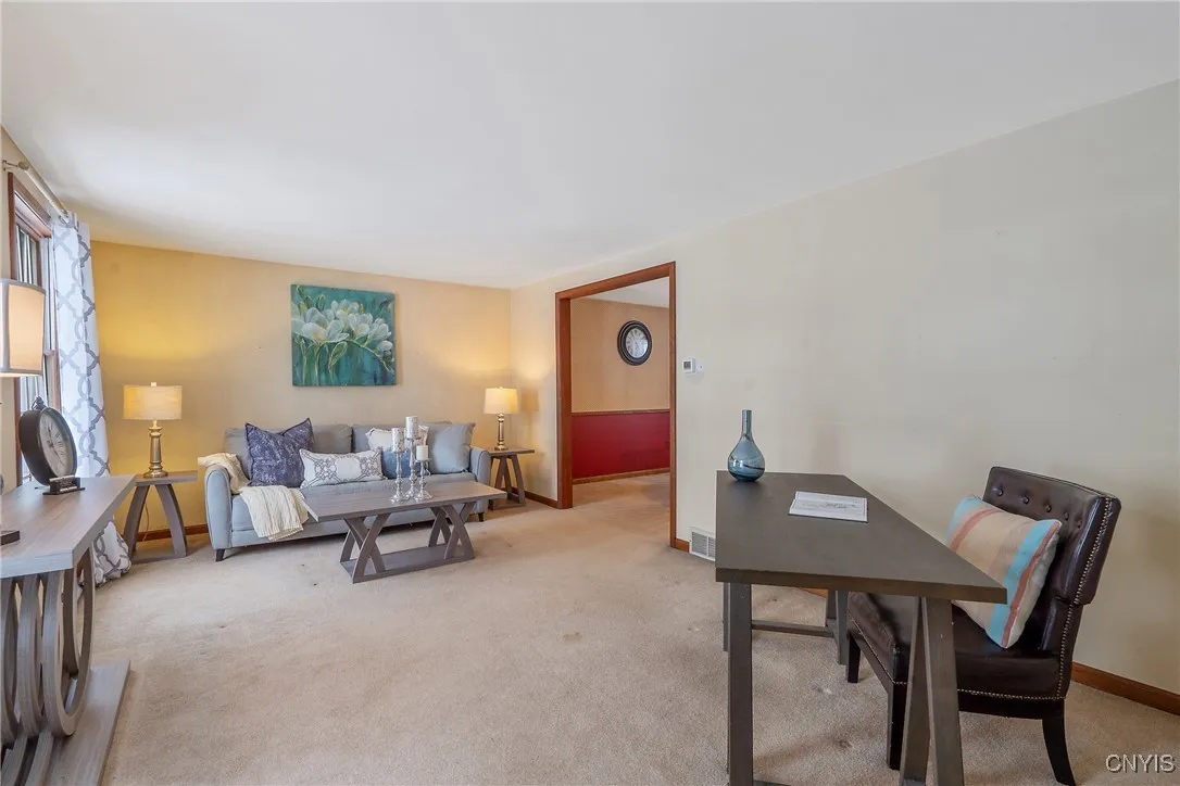 Spacious front living room