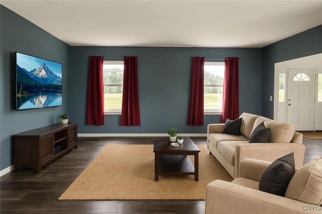 AI generated living room