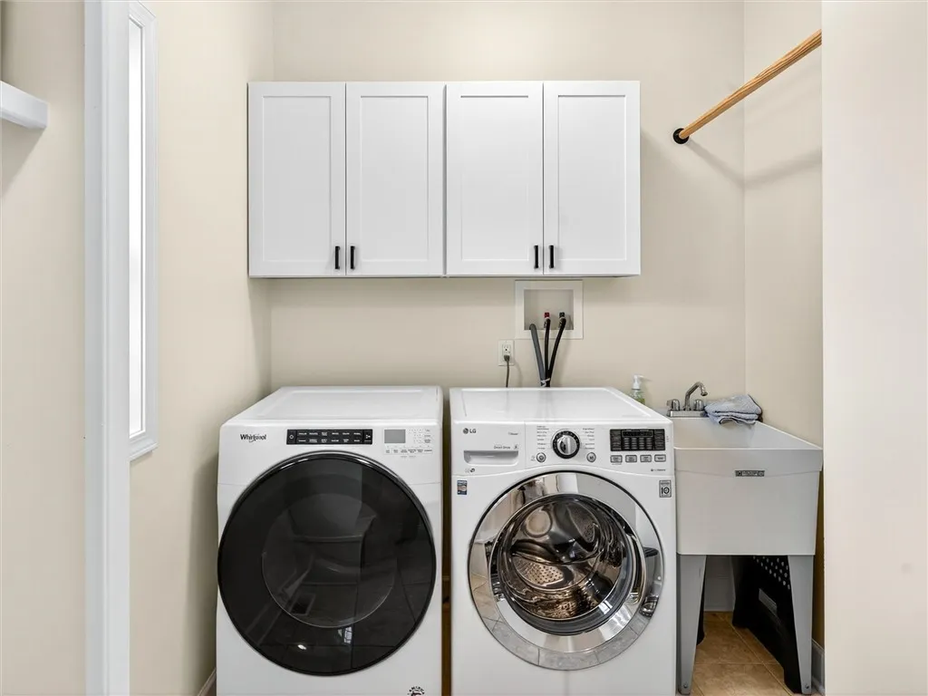 First Flr Laundry Rm. Washer and Dryer to Remain