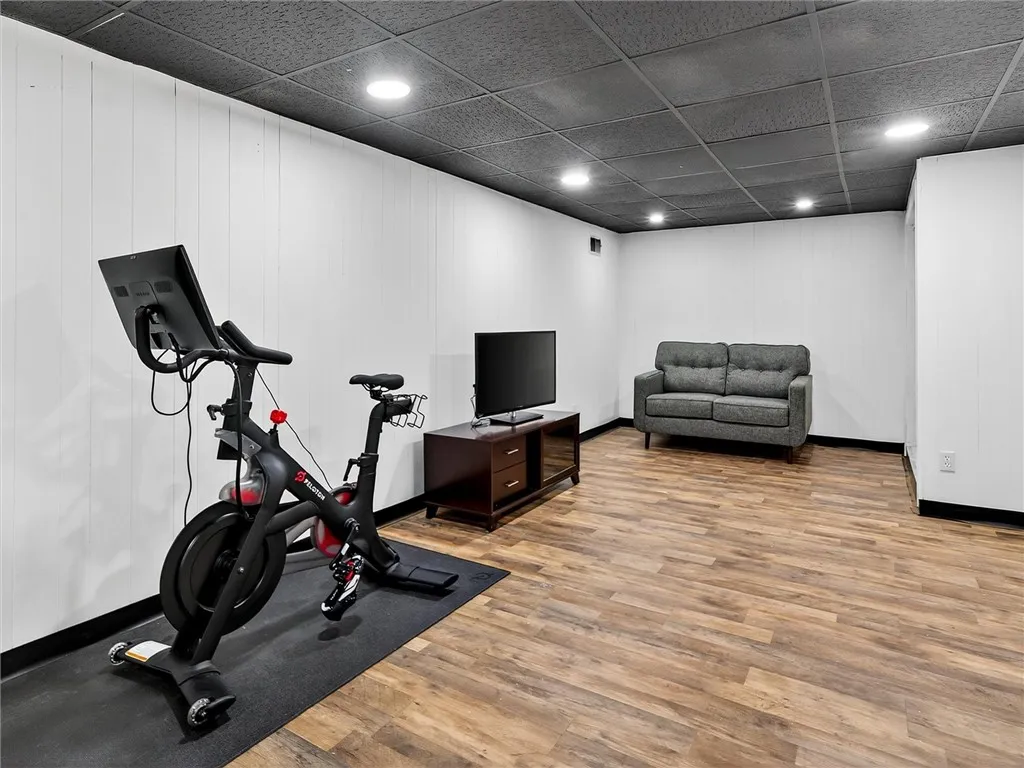 Finished area in Basement