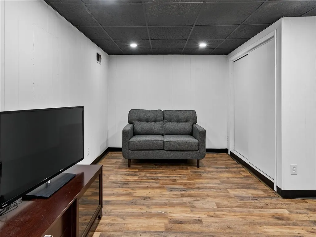 Finished area in Basement