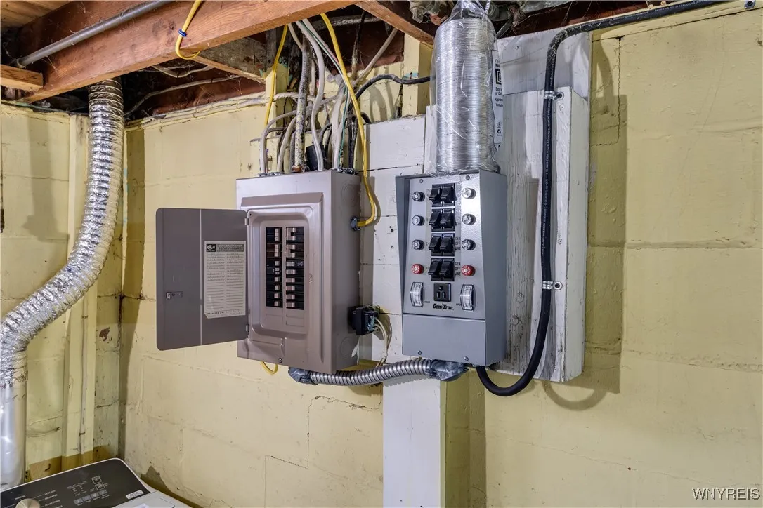 Portable generator panel