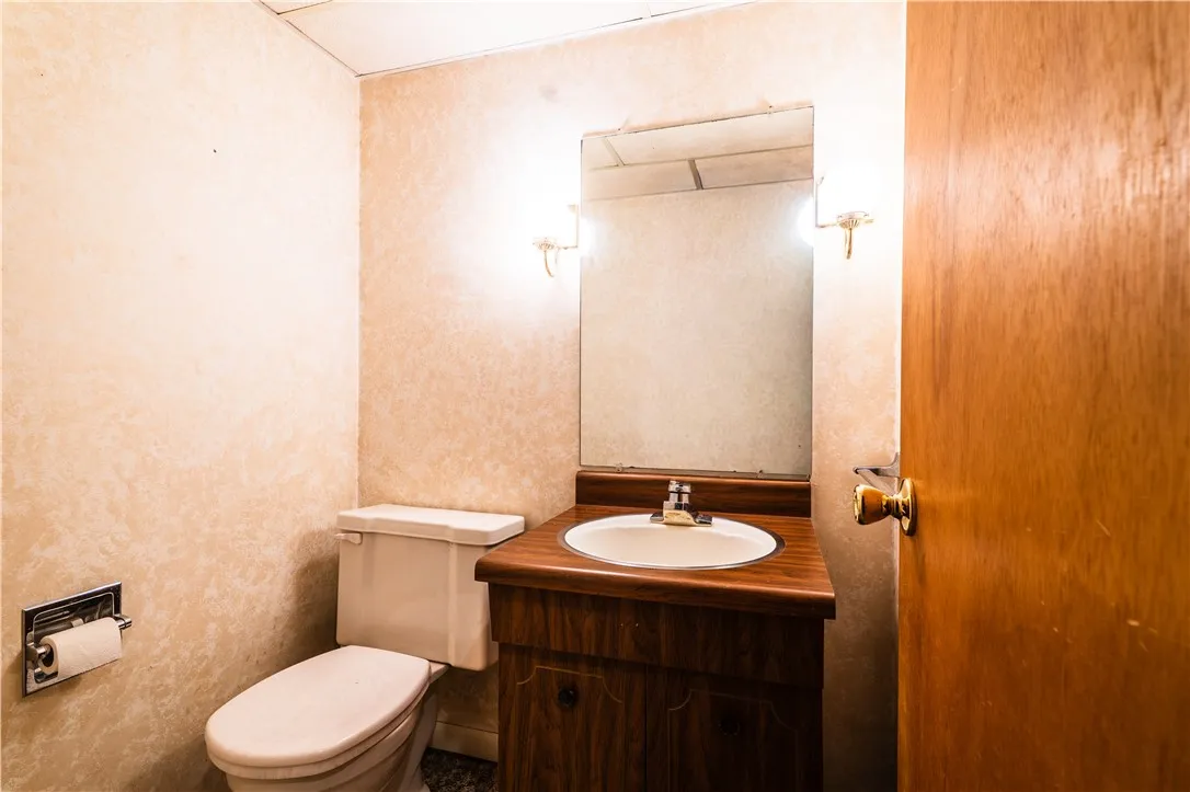 Half bath in basement