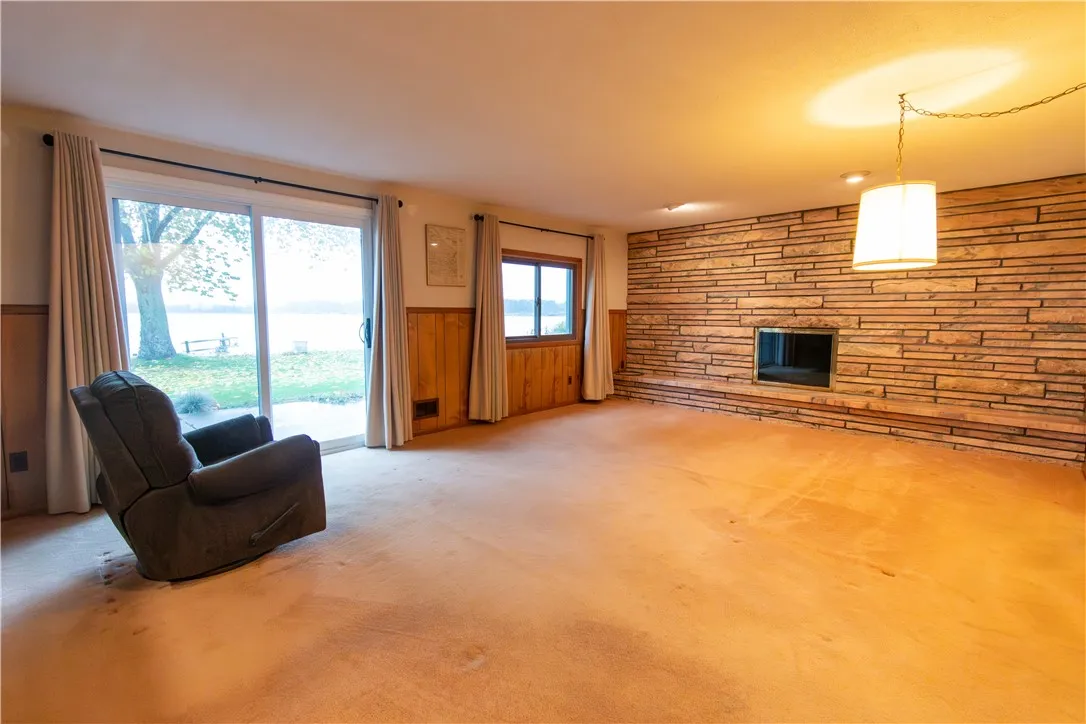 Feel the fire in your Huge family room