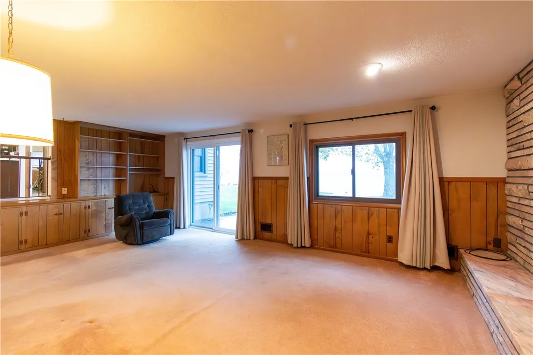 Water view from family room is stunning


