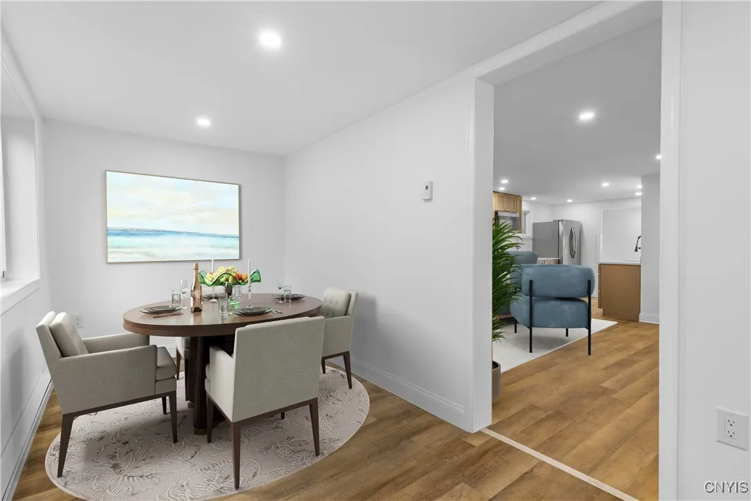 Virtual Staging Front Entry Room