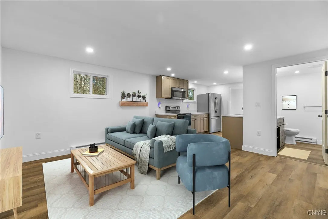 Living Room/Kitchen Virtual Staging