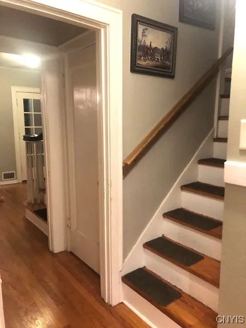 Second set of stairs from the kitchen to the 2nd floor