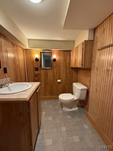 1st floor half bath