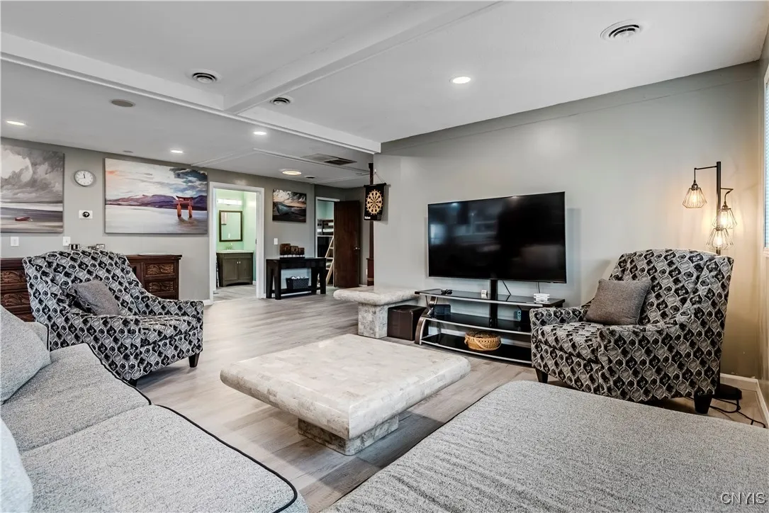 Open concept living room