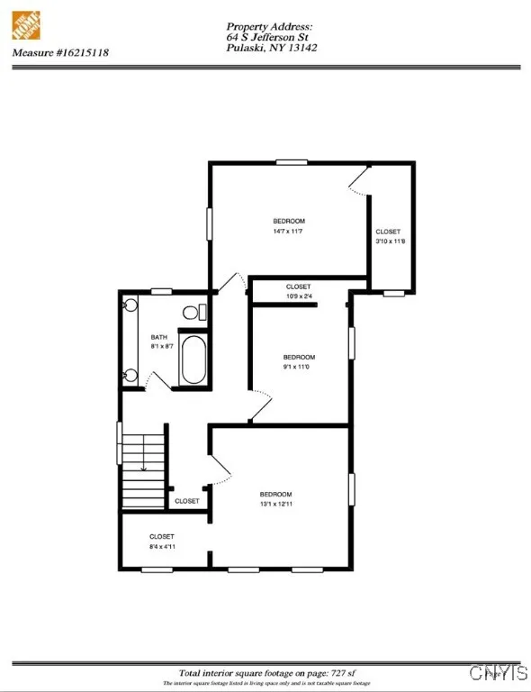 64 South Jefferson Street, Richland, New York 1314, Richland, New York 13142, 3 Bedrooms Bedrooms, 7 Rooms Rooms,2 BathroomsBathrooms,Residential,For Sale,64 South Jefferson Street, Richland, New York 1314,0,S1650562