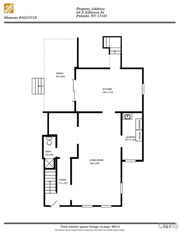 64 South Jefferson Street, Richland, New York 1314, Richland, New York 13142, 3 Bedrooms Bedrooms, 7 Rooms Rooms,2 BathroomsBathrooms,Residential,For Sale,64 South Jefferson Street, Richland, New York 1314,0,S1650562