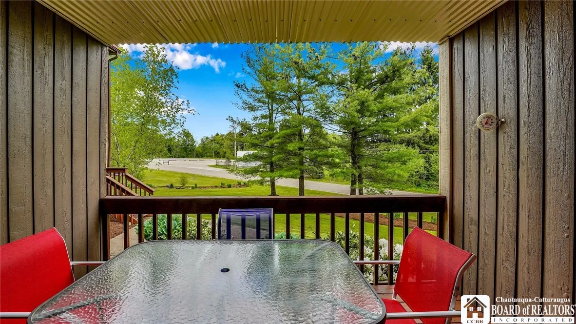 Front Deck off of living/dining