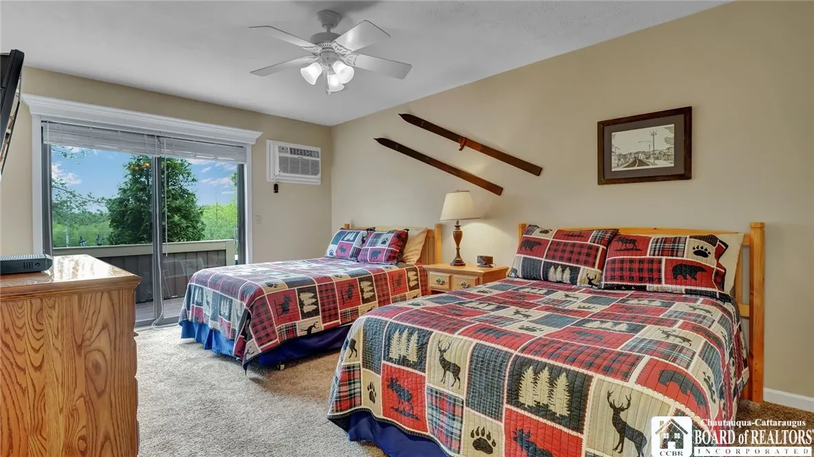 Primary suite leading to deck