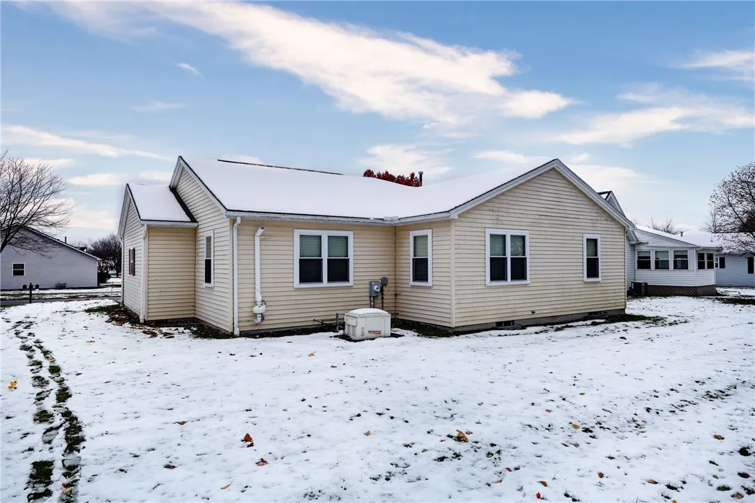 Exterior Back and Generator