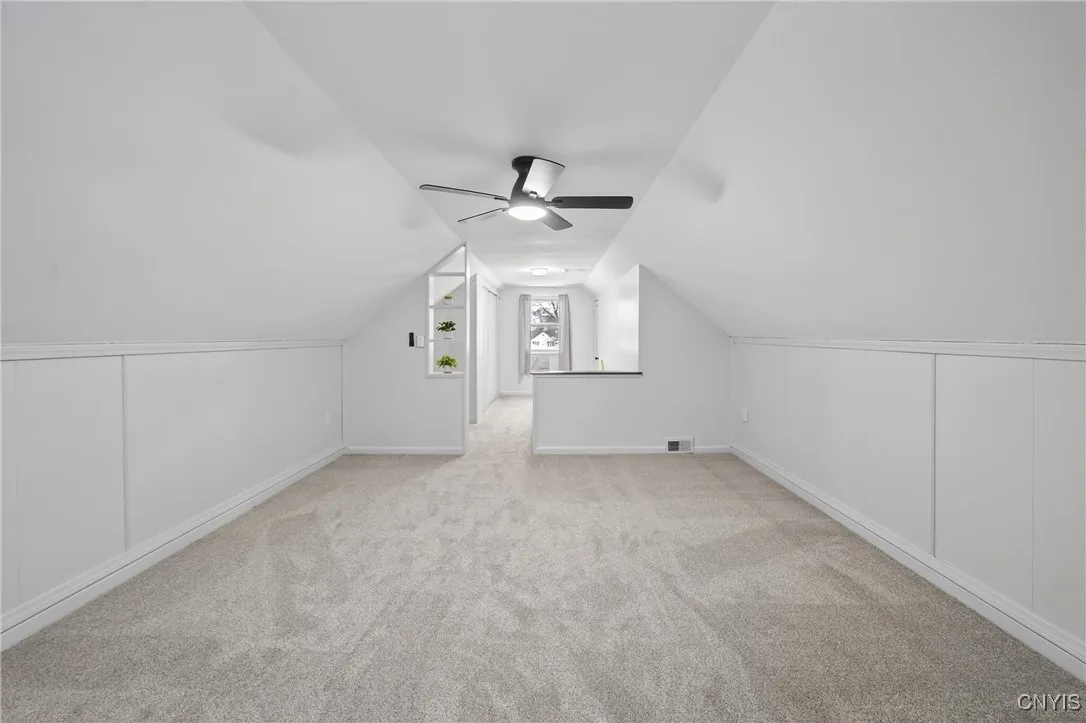 Large upstairs bedroom with new carpet