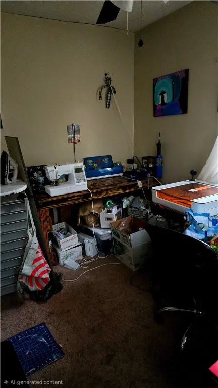 Office off the bedroom on the 2nd floor